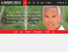 Tablet Screenshot of anthonyzolezzi.com